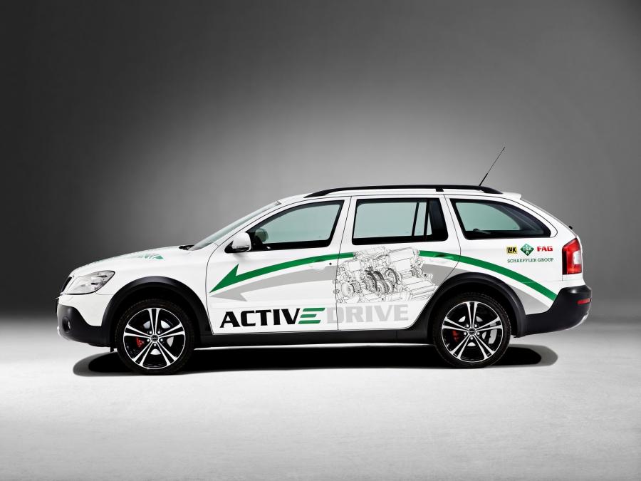  Skoda Octavia Scout ACTIVeDRIVE by Schaeffler 2011 года  (фото 3 из 3)